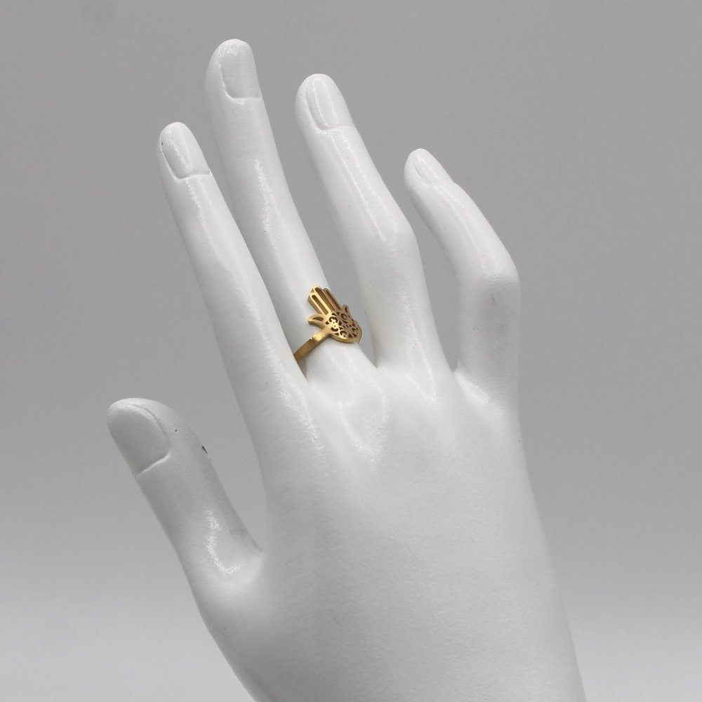 Hamsa hand protection against the evil ring - Picture 3 of 6